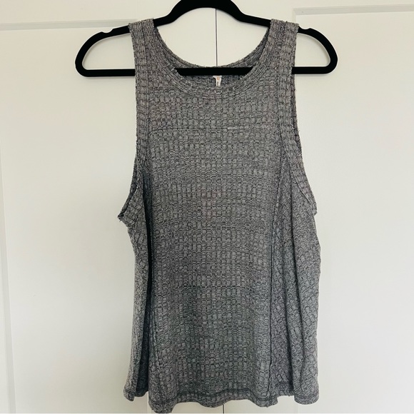 Daily Practice by Anthropologie Grey Marley Tank Top Size Medium - Picture 5 of 10